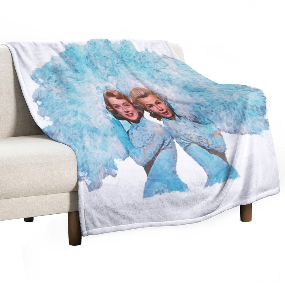 Sisters - Watercolor Premium Throw Blanket