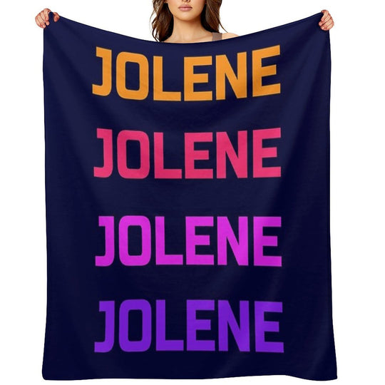 Jolene Retro 80s Multi-functional Throw Blanket