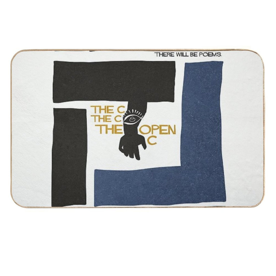 The C, The C, The Open C  Rapid-Drying Bath Mat