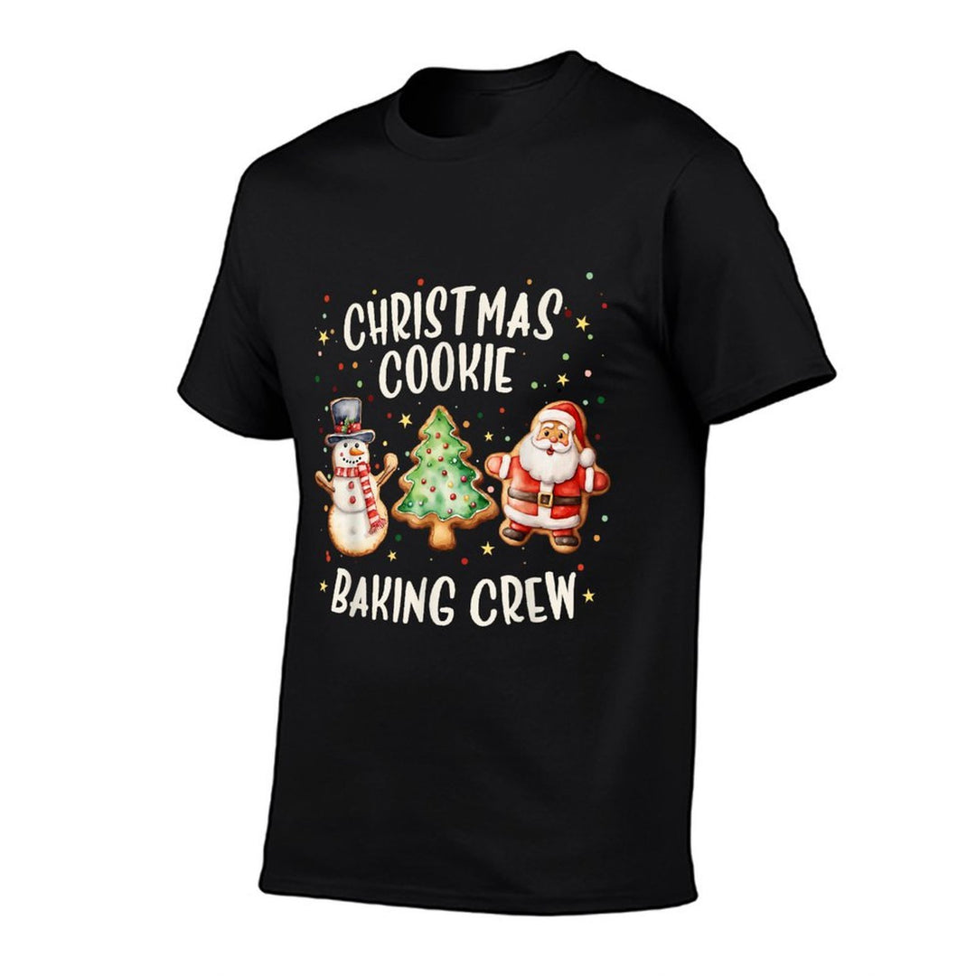 Gingerbread Team Kids Toddler Christmas Cookie Baking Crew  High-quality Stitching T-Shirt