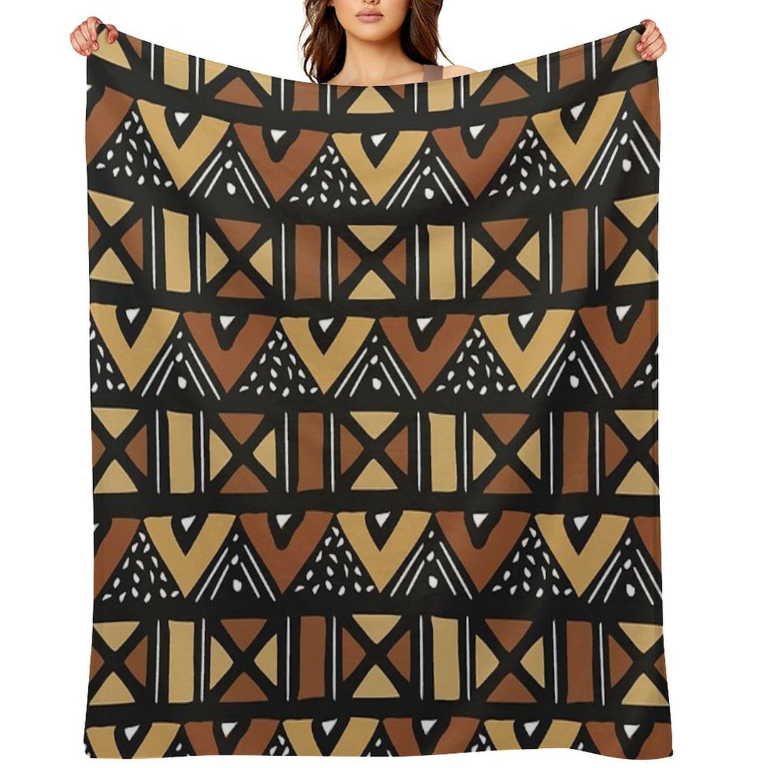 Mud Cloth Mali Quick-dry Throw Blanket