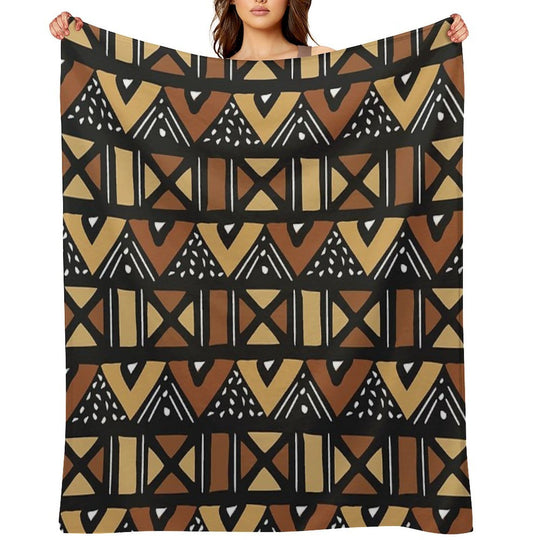 Mud Cloth Mali Quick-dry Throw Blanket