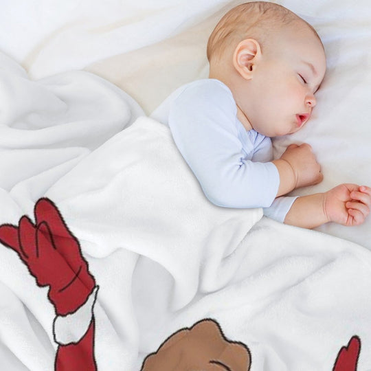 Have A Mariah Christmas ! Plush Throw Blanket