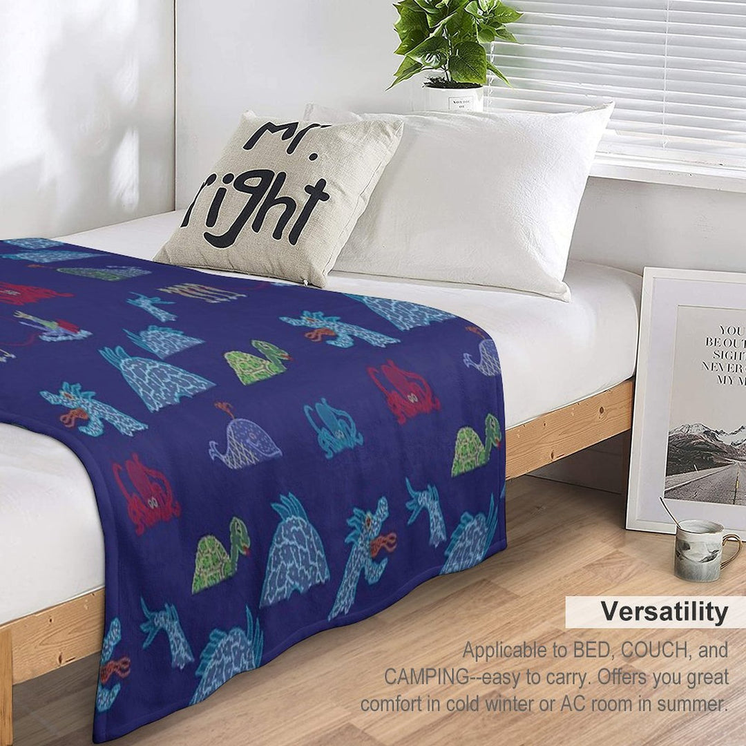 Electrical Water Pageant Comfort Throw Blanket