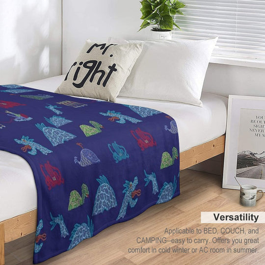 Electrical Water Pageant Comfort Throw Blanket