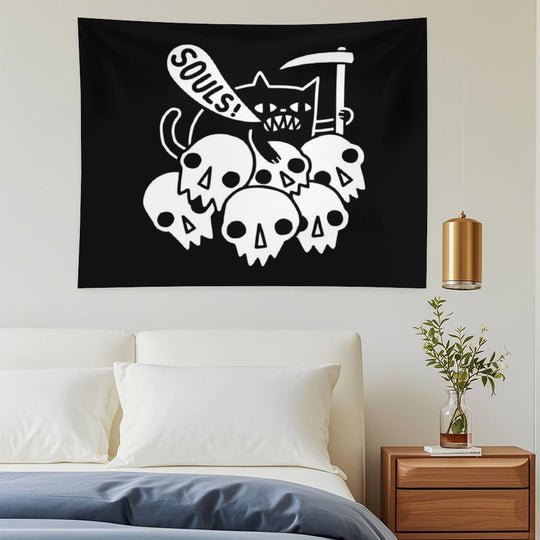 Cat Got Your Soul Tapestry