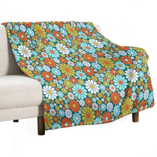 60's Wallpaper  One All-season Throw Blanket