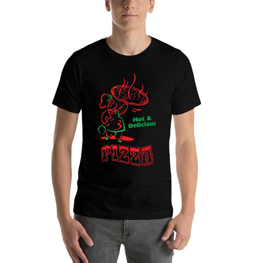 Pizza Hot  Delicious Pizza Box  Eco-friendly Material T-Shirt