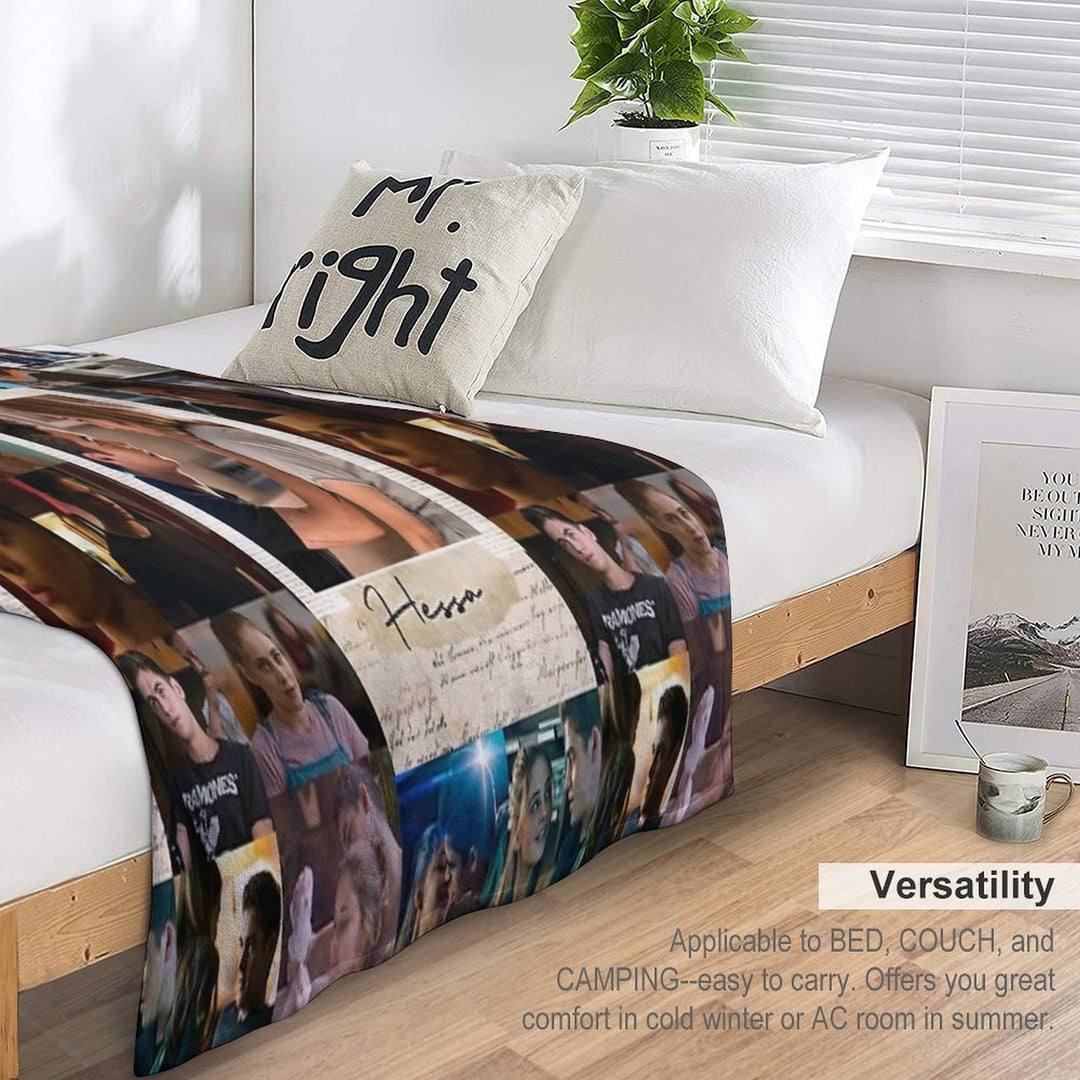 Hessa Collage Machine-washable Throw Blanket