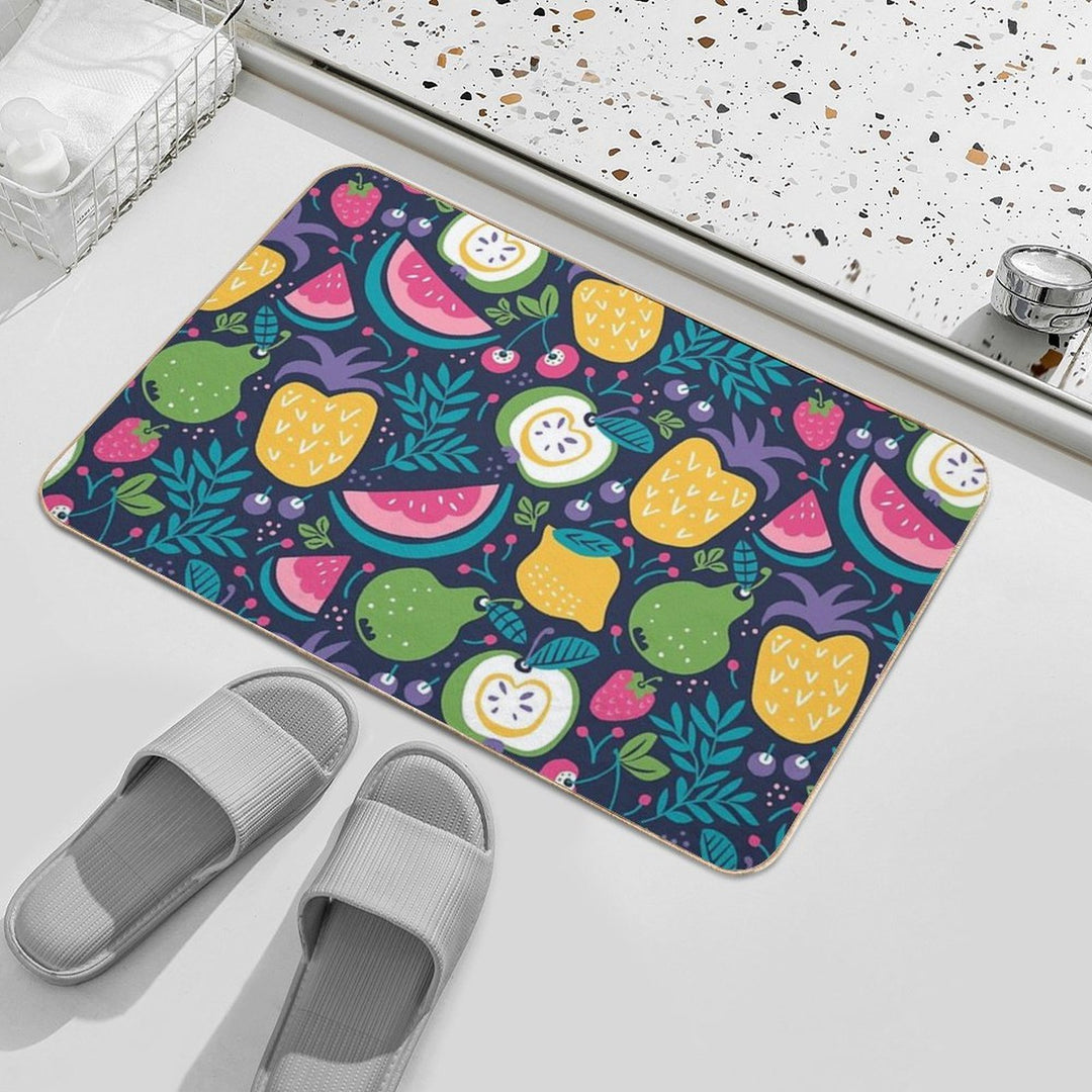 Hello Fruity Durable Bath Mat