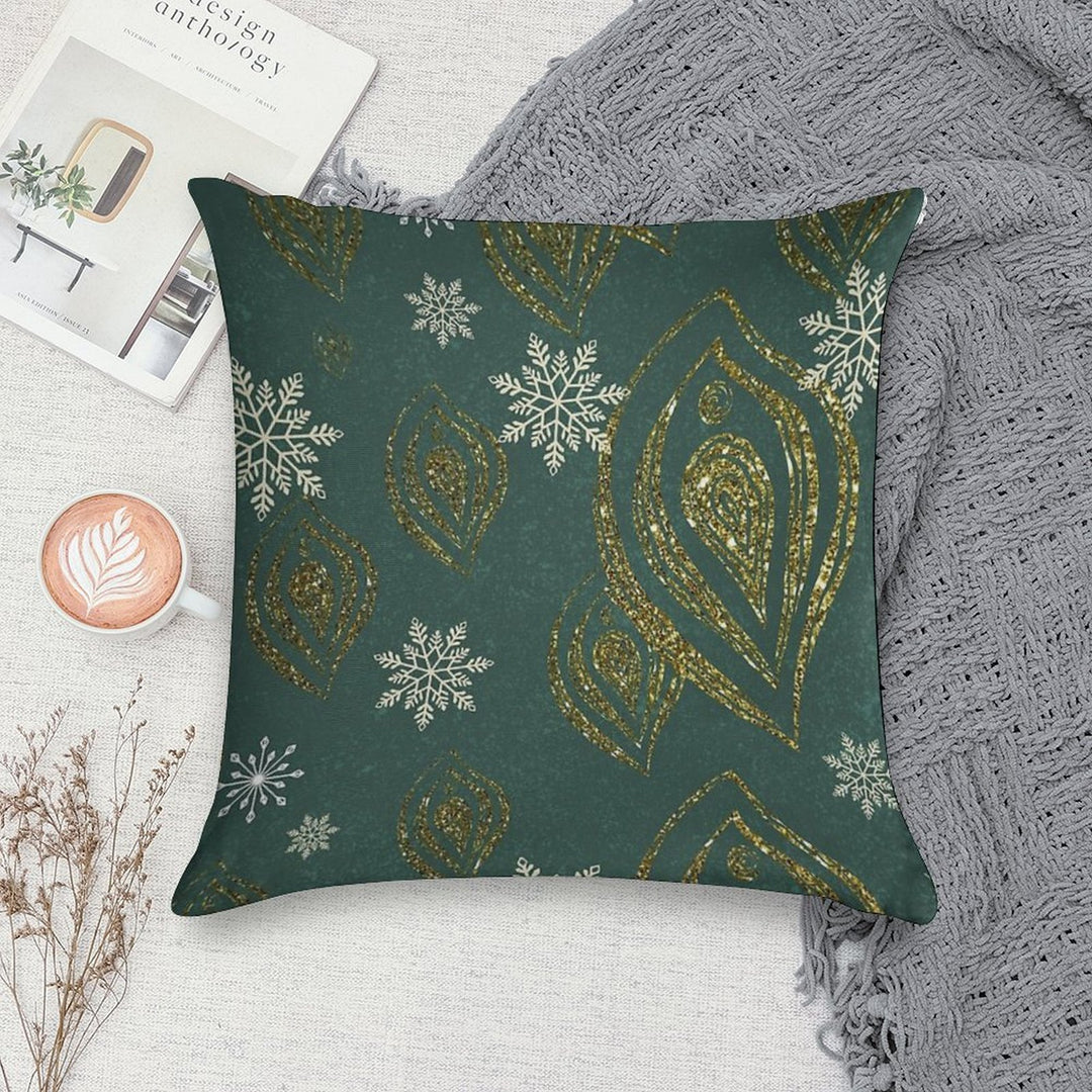 Feminist Christmas Soft Home Decor Throw Pillow