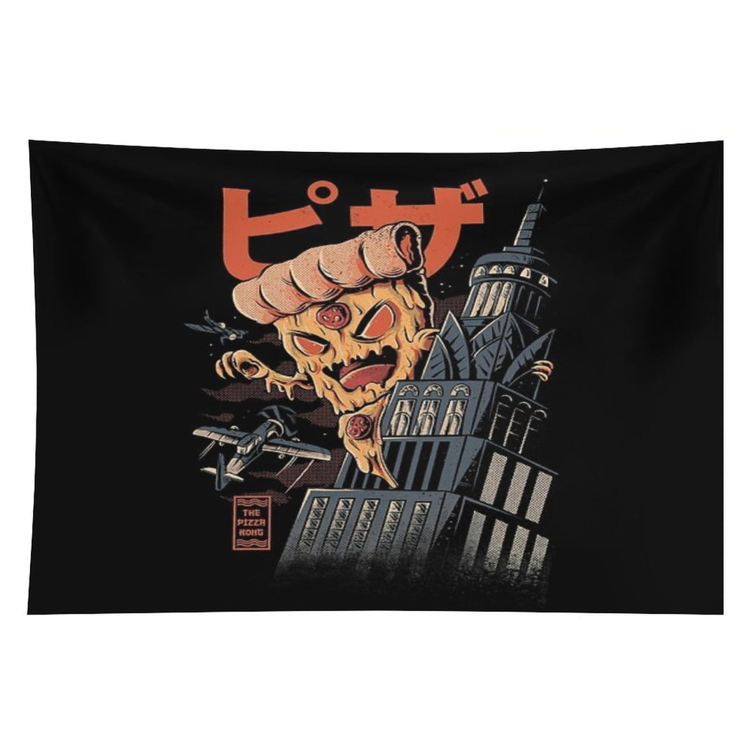 Pizza Kong Tapestry