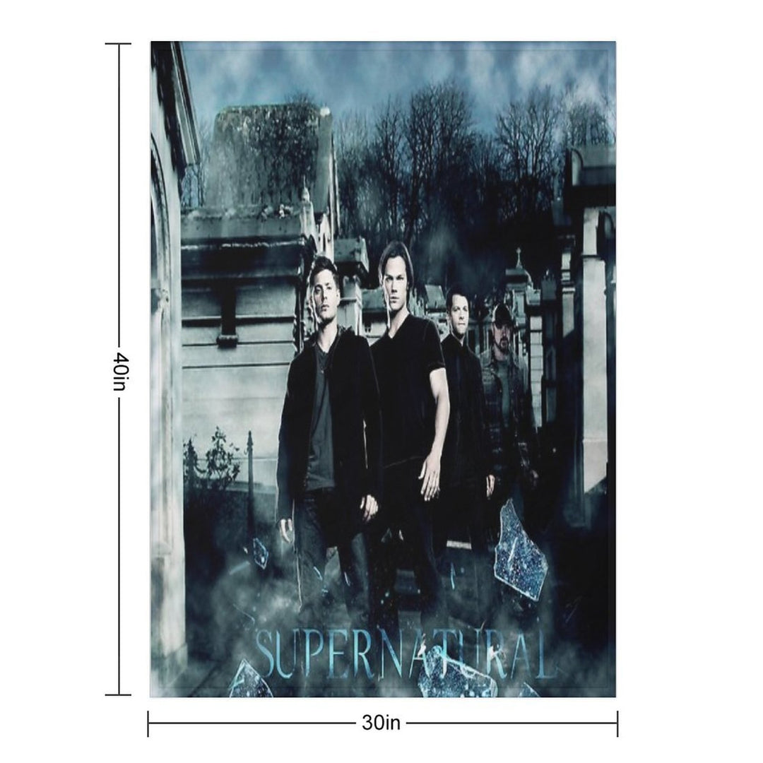 Supernatural Shrink-resistant Throw Blanket