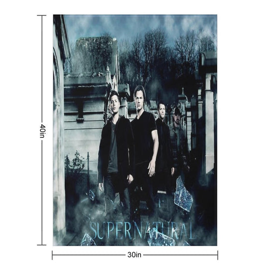Supernatural Shrink-resistant Throw Blanket