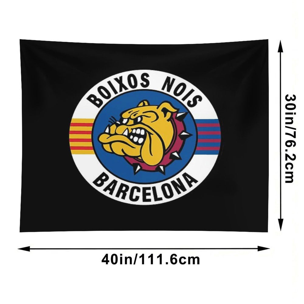 Boixos Nois Ultras Barcelona Catalunya Fans Tapestry