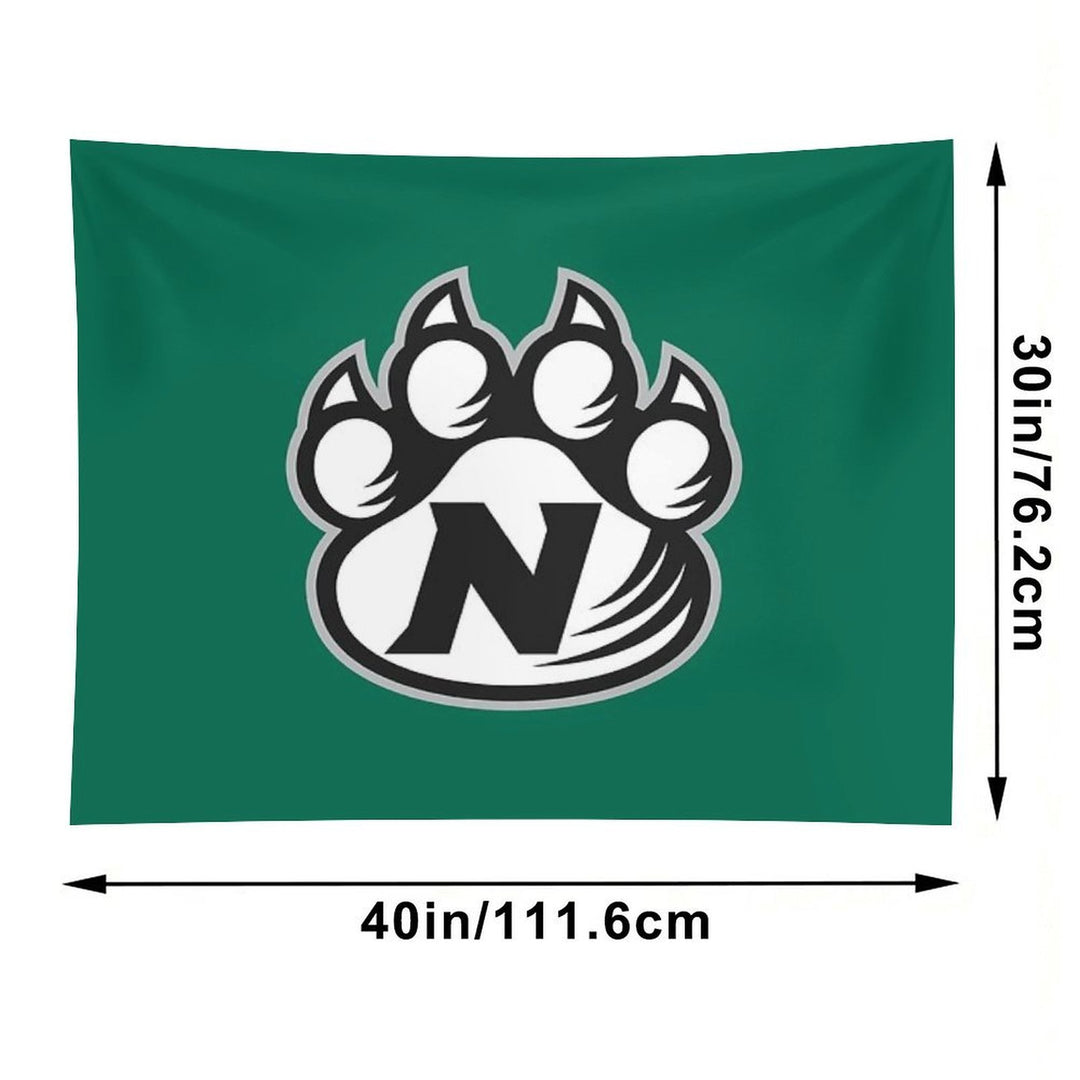 Northwest Missouri State Black White Tapestry