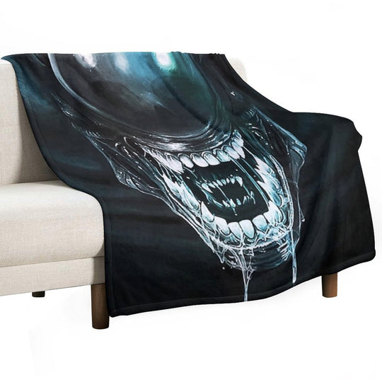 Xenomorph Alien Versatility Throw Blanket