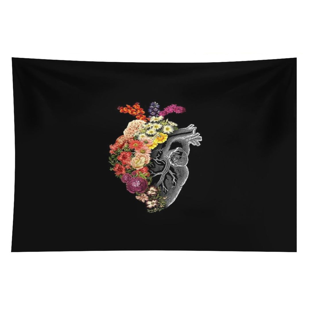 Flower Heart Spring by Tobe Fonseca Tapestry