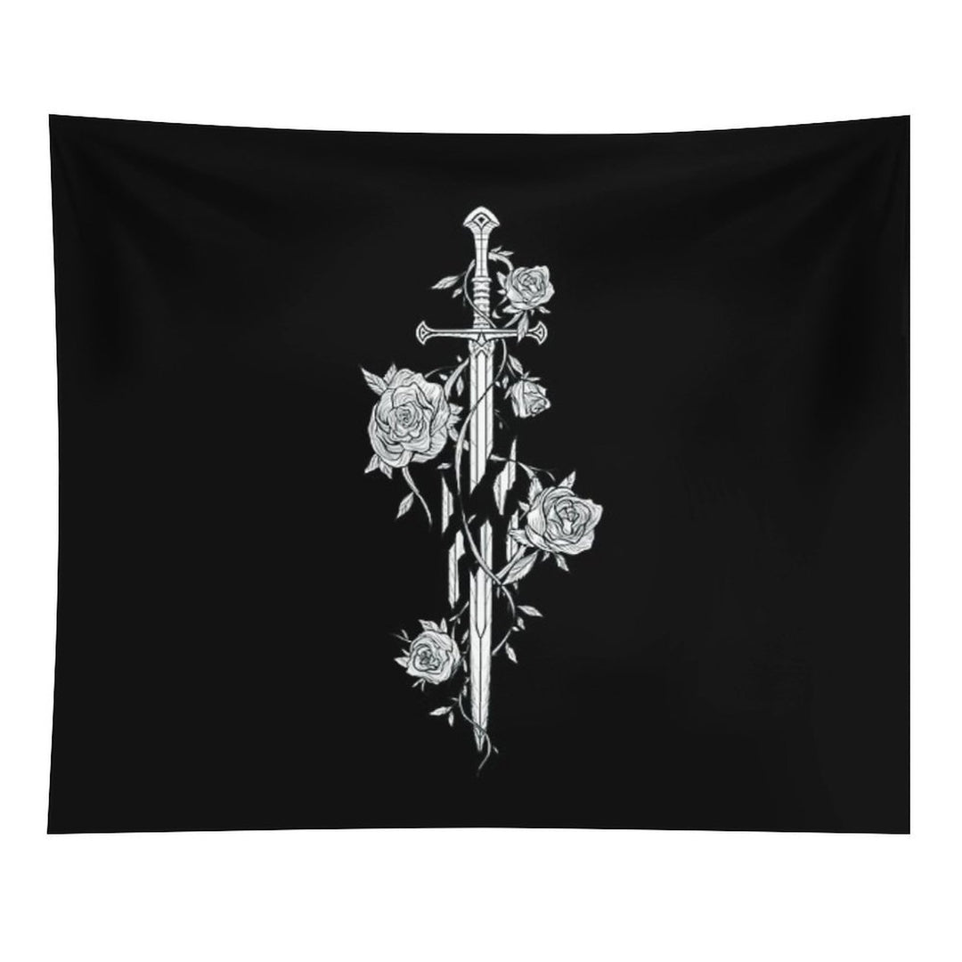 Roses of The Broken Sword Tapestry