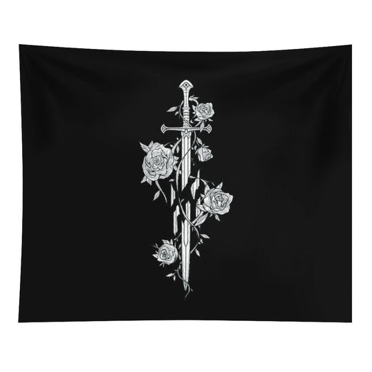 Roses of The Broken Sword Tapestry