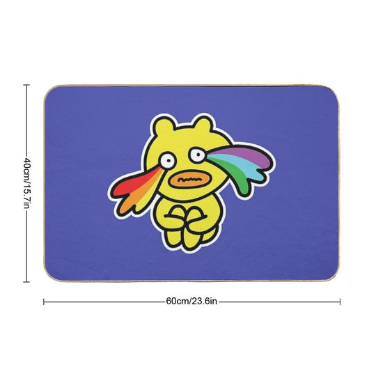 Origom The Playful Duck-Bear No. 8  Odorless Bath Mat