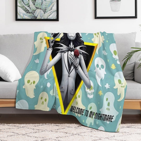 Welcome to My Christmas Nightmare Comfort Throw Blanket