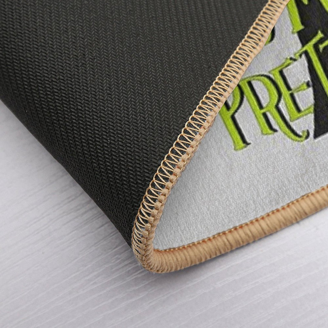 Funny Vintage Witch L'll Get You My Pretty  Long-Lasting Bath Mat