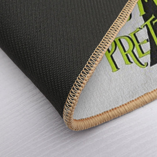 Funny Vintage Witch L'll Get You My Pretty  Long-Lasting Bath Mat