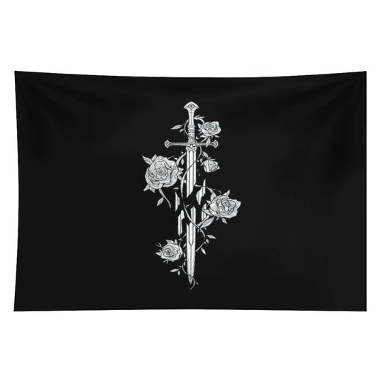 Roses of The Broken Sword Tapestry