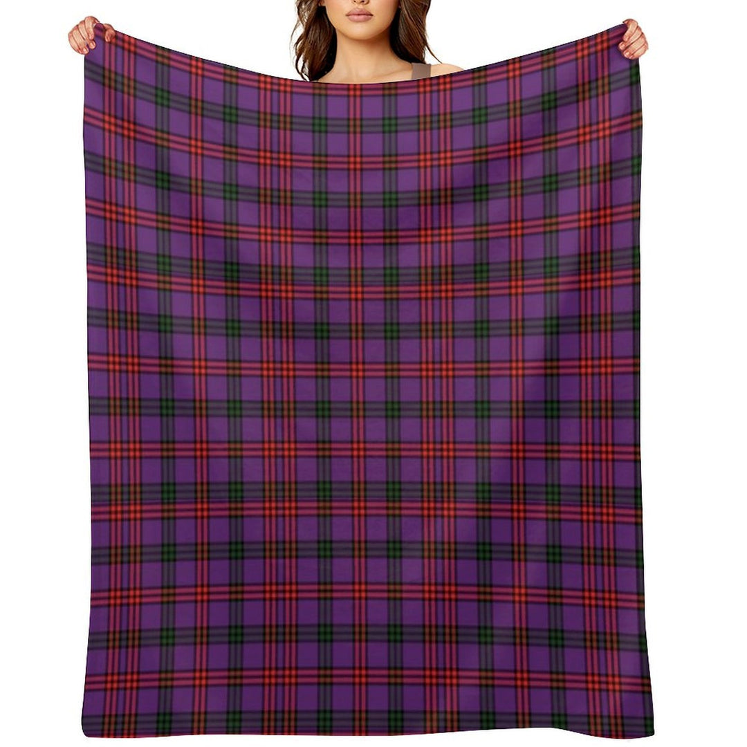 Clan Montgomery Tartan Machine-washable Throw Blanket