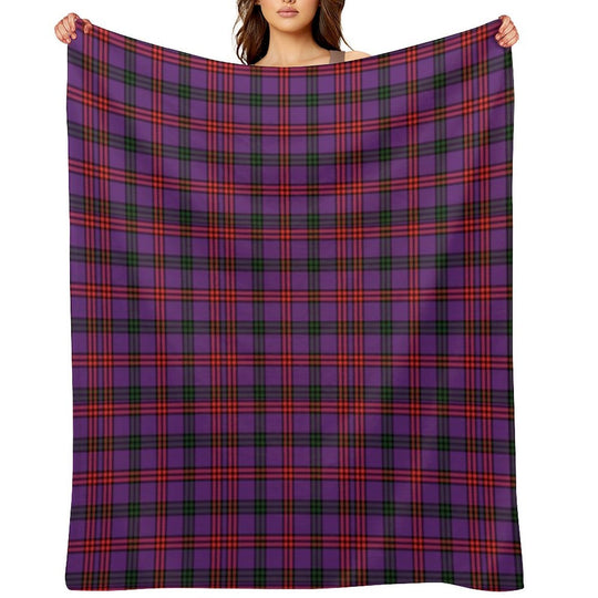 Clan Montgomery Tartan Machine-washable Throw Blanket