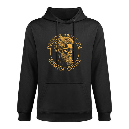 Thinking About The Roman Empire Funny History Meme Casual Wear Hoodie