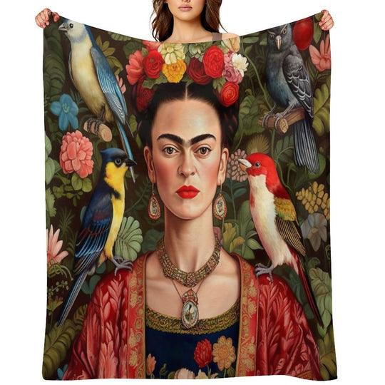 Frida Kahlo 7 Lightweight Throw Blanket