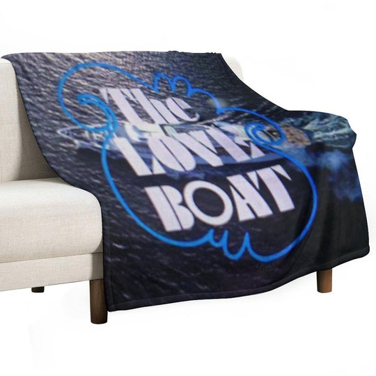 The Love Boat Anti-pilling Throw Blanket