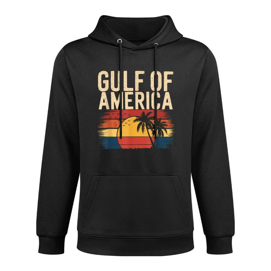 Gulf Of USA America Gift Men Women Flag Beach Durable Construction Hoodie