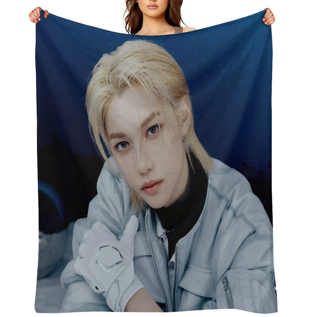 STRAY KIDS FELIX All-season Throw Blanket