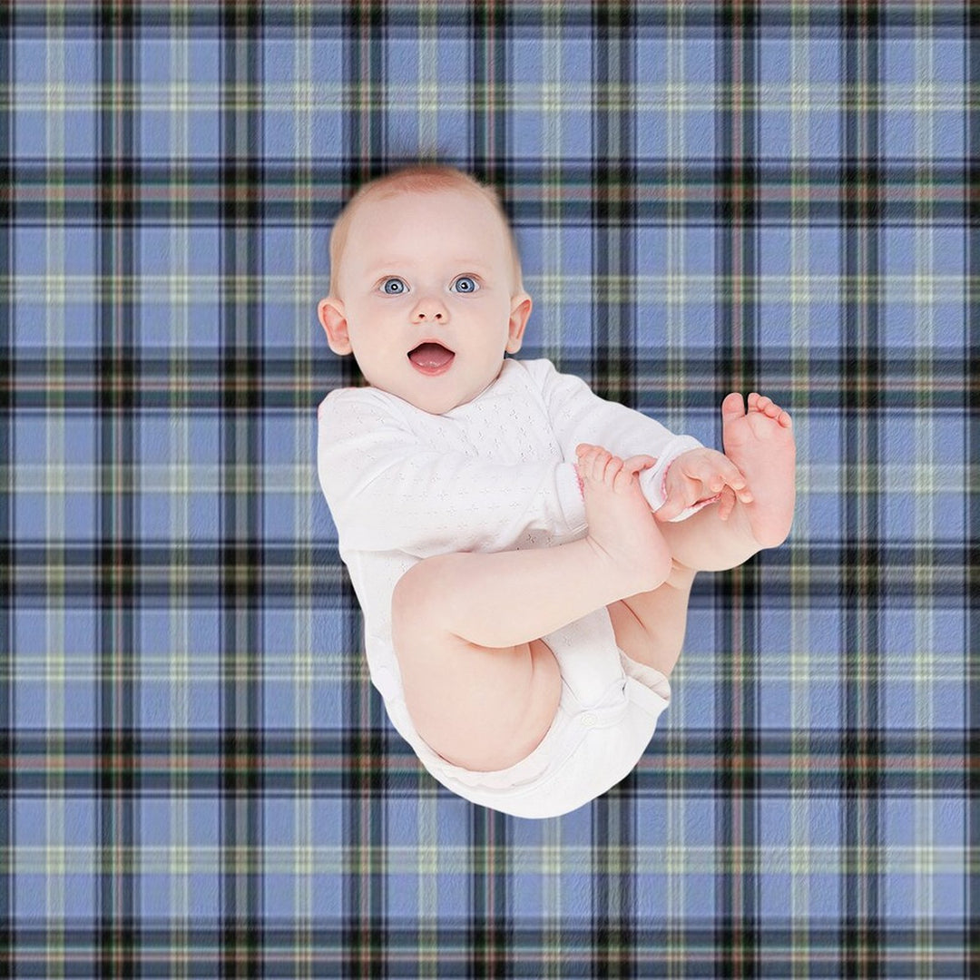 Clan Bell Tartan Velvety-soft Throw Blanket