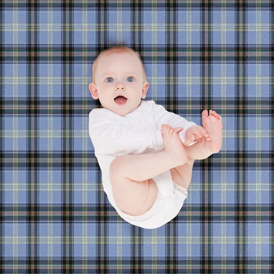 Clan Bell Tartan Velvety-soft Throw Blanket