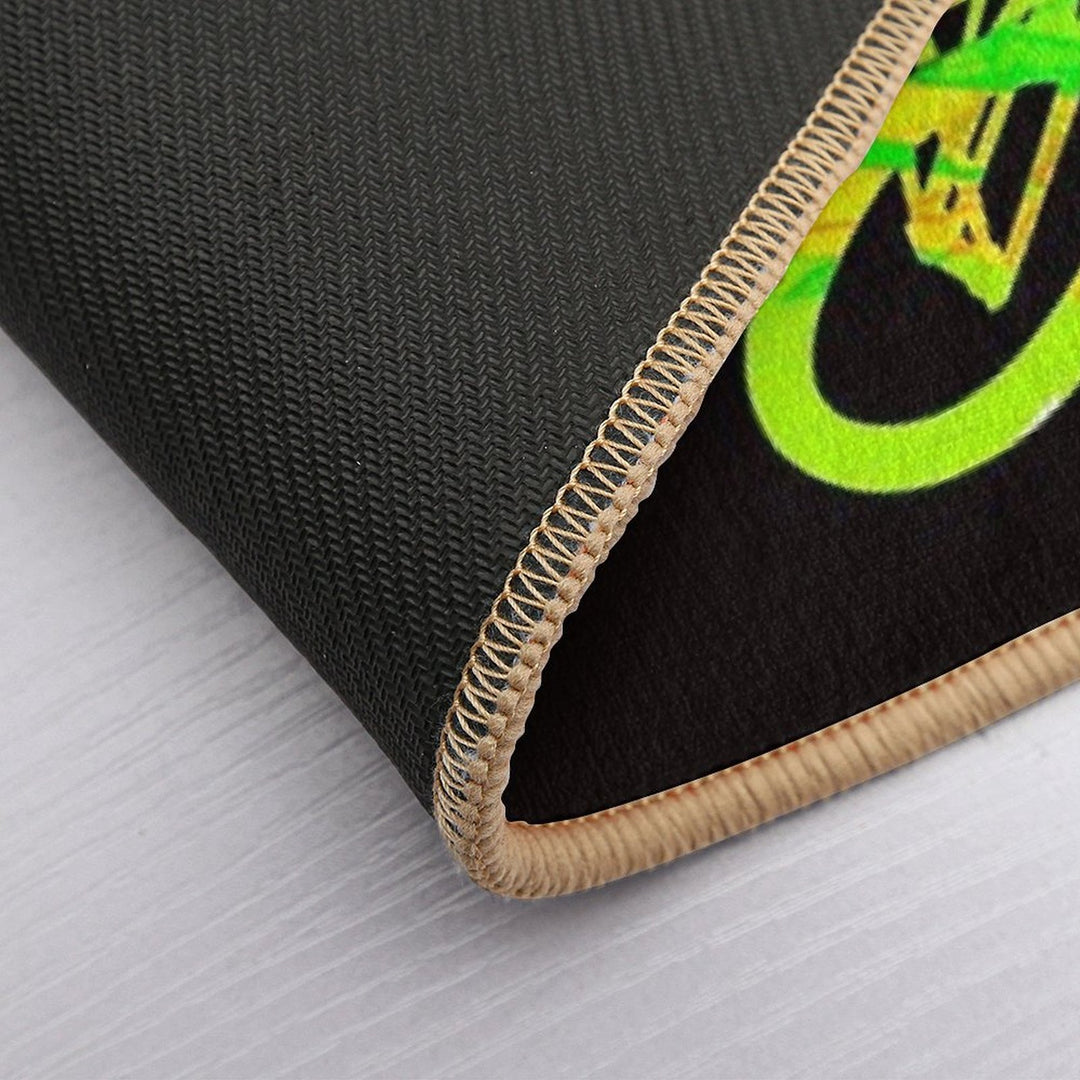 Mountain Bike Cyclist Bike  Multi-Purpose Bath Mat