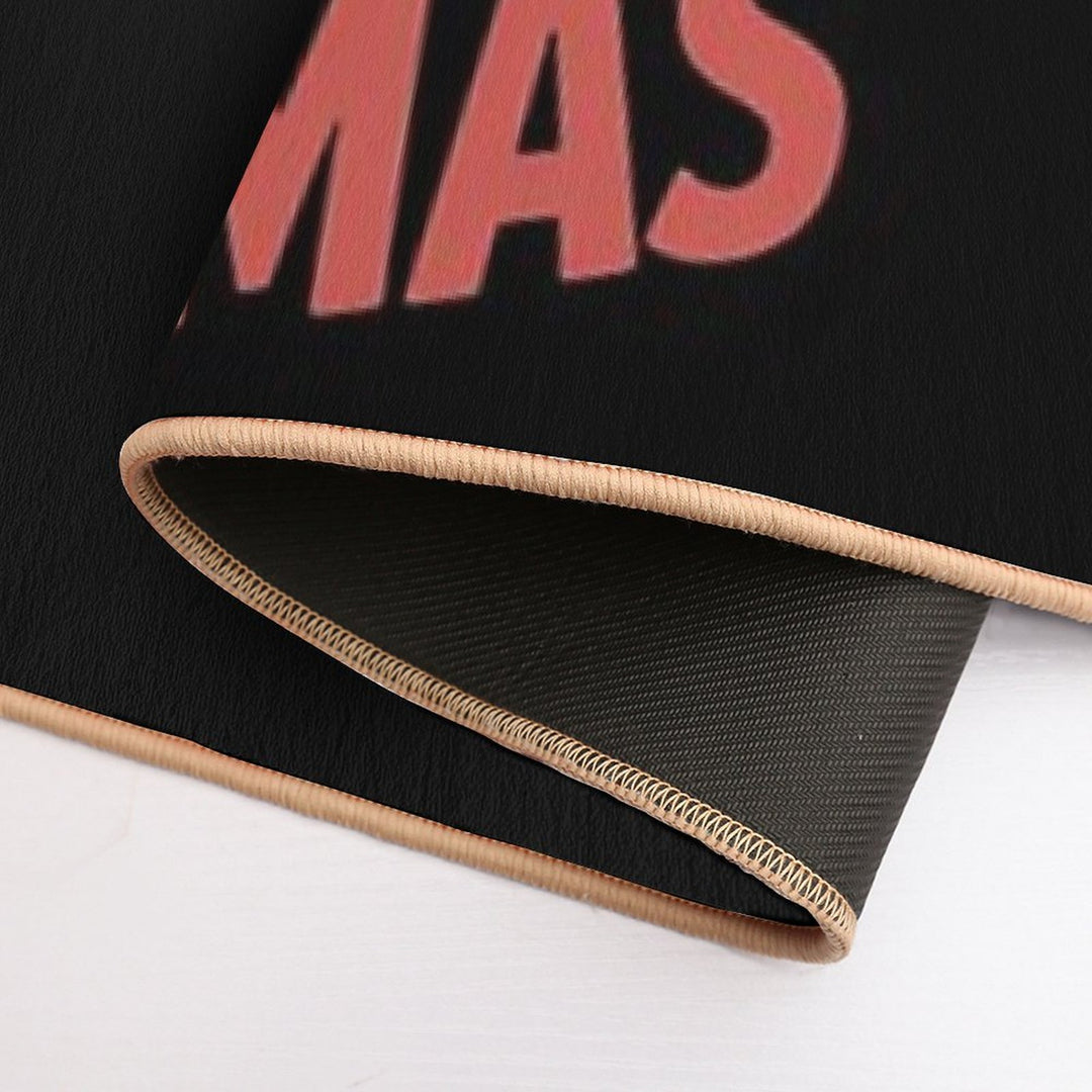 I'll Be Home For Christmas Santa Xmas Trump President Pajama  Multi-Purpose Bath Mat