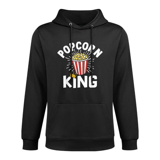 Popcorn King Cinema Movie Snack Shrink-Resistant Hoodie