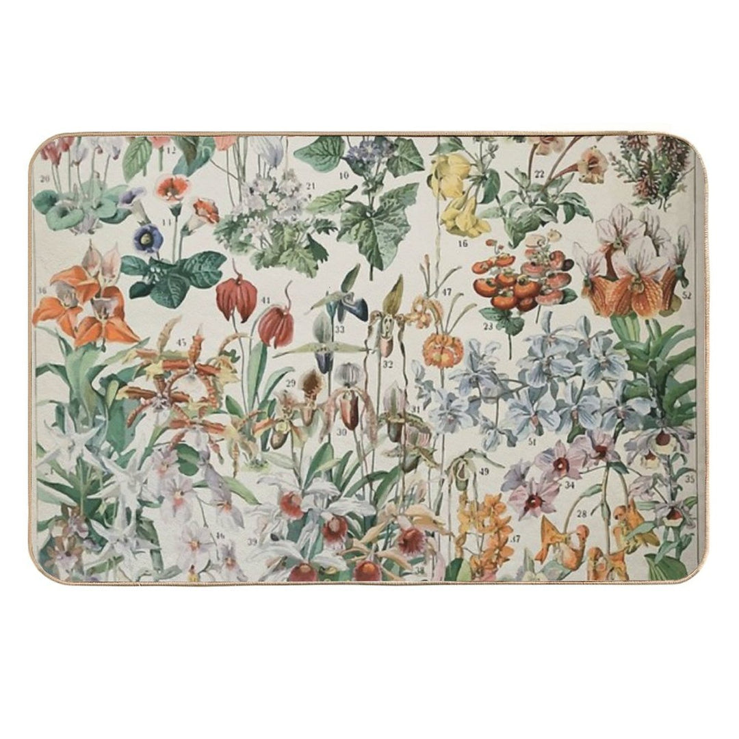 Adolphe Millot Fleurs D  Eco-Friendly Bath Mat