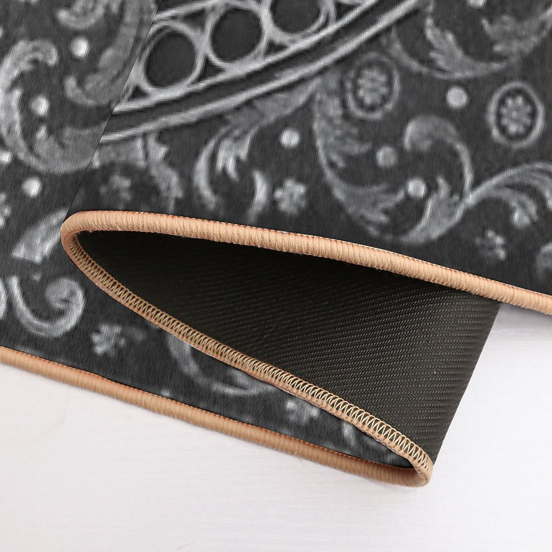 Ornate Baphomet  Odorless Bath Mat