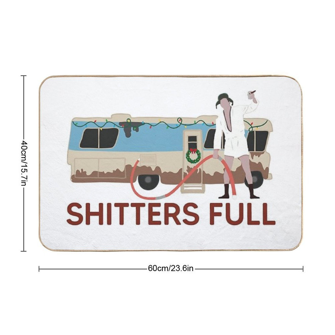 Merry Chistmas Vacation Cousin Eddie  Anti-Trip Bath Mat