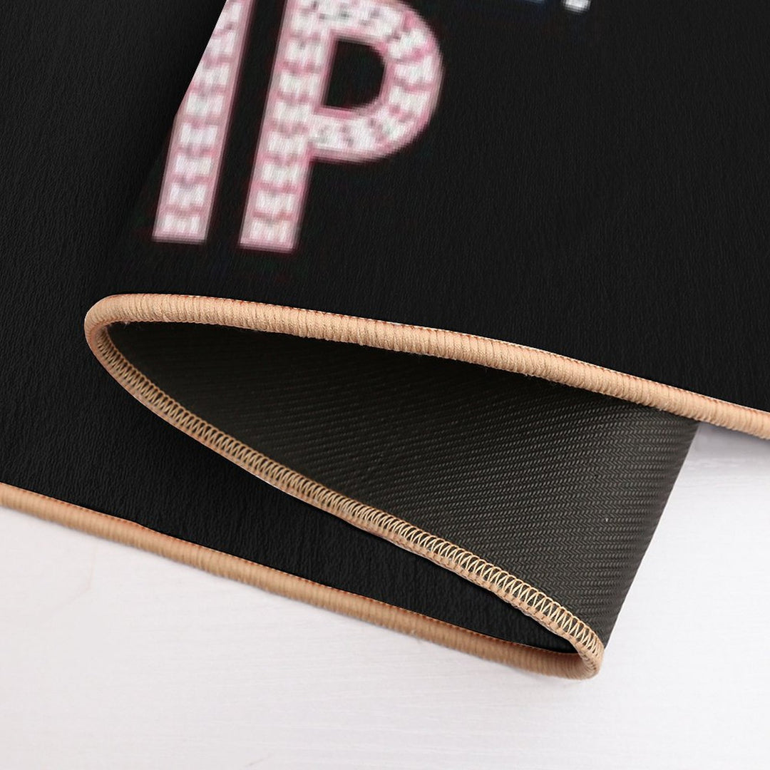 Trump Ugly Christmas Sweater Feliz Navi Trump  Toxin-Free Bath Mat