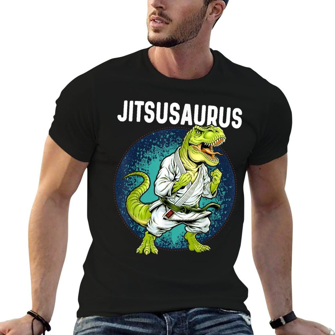 Jitsusaurus Funny Jiu-Jitsu Brazillian Ju Jitsu Bjj Boys Kid  Affordable Price T-Shirt