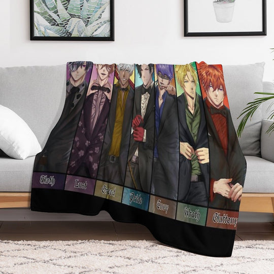 Obey Me Velvety-soft Throw Blanket