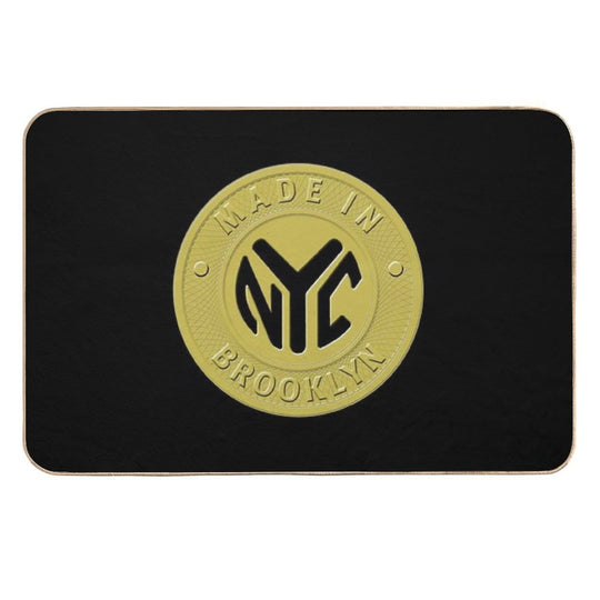 Made In New York Brooklyn  Eco-Friendly Bath Mat