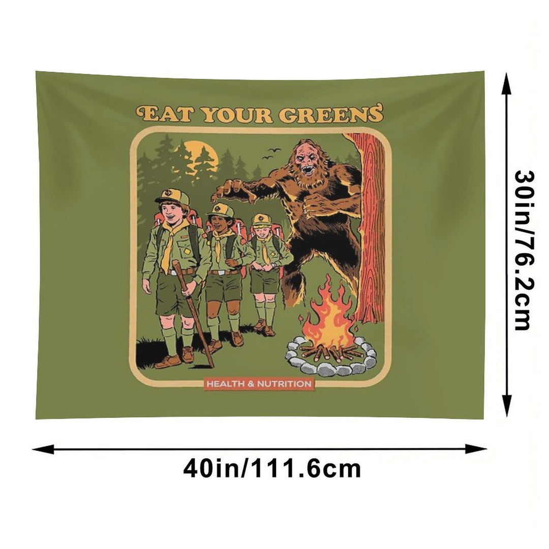 Eat Your Greens Tapestry