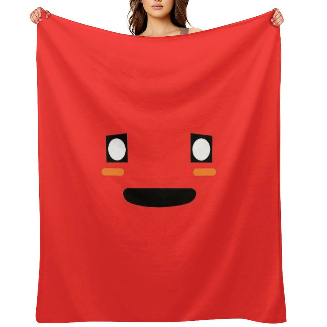Cute Miata Face Compact Throw Blanket